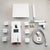 KEMAIDI Bathroom Shower Faucet Set MultifunctionalTemperature Digital Display Shower Systerm Mixer Tap w/ Body Massage Jets