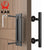 KAK 12 inches Sliding Barn Door Handle Pull Cabinet Flush Hardware Set Wood Door Handle I