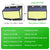 468 LED Solar lamp outdoor light Waterproof for garden decorcation street lights Human Body Sensor 3 modes 208/138 wall lamp