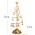 LED Christmas Tree Table Lamp Battery Power Modern Crystal Desk Table Lights