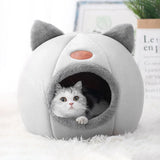 Deep Sleep Comfort In Winter Cat Bed Iittle Mat Basket Small Dog House Products Pets Tent Cozy Cave Nest Indoor