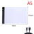 A3/A4/A5 Three Level Dimmable Led Light Pad Drawing Board Pad Tracing Light Box Eye Protection Easier for Diamond Painting