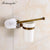 Porcelain Base Bronze Bathroom Hardware Set Wall Mounted Towel Rack Toilet Roll Paper Holder Soap Dish WB8803