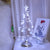 LED Christmas Tree Table Lamp Battery Power Modern Crystal Desk Table Lights