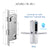 waterproof biometric fingerprint door Locks electronic Smart door lock RFID Card code lock For Aluminum Glass Door