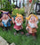 Outdoor  Resin 7 Dwarfs Landscape Terrace Yard Decoration