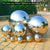 Thickened Stainless Steel Metal Hollow Ball, Garden Decorative Floating Ball, Boutique, 19mm-600mm, 304 #, 1.5mm