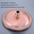 Antique Red Copper 8Inch Round Rainfall Shower Head Shower Arm Water Saving Hand Held Shower Head Spray 1.5 M Shower Hose