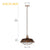 American loft  Industrial Retro Pendant Hanging Light