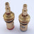 2 PCS 18mm Brass Replacement Ceramic Disc Tap Valves Cartridges innards Hot Cold SPARES Kitchen Basin Bathroom Accessory aba501