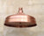 Antique Red Copper 8Inch Round Rainfall Shower Head Shower Arm Water Saving Hand Held Shower Head Spray 1.5 M Shower Hose