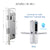 waterproof biometric fingerprint door Locks electronic Smart door lock RFID Card code lock For Aluminum Glass Door