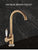 Antique Bronze Kitchen Faucet Ellen Deck Mounted Single Hole Hot Cold Water Mixer Crane for Sink with 360 Rotation