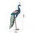 Modern Garden Decoration Peacock Statue Home Decor Metal Bird Sculpture Garden