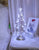 LED Christmas Tree Table Lamp Battery Power Modern Crystal Desk Table Lights