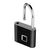 KERUI Smart Fingerprint Padlock USB Rechargeable Mini Size Finger Touch Lock for Door Cabinets Locker Bikes Door Lock