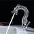 Basin Faucets Dragon Chrome Brass Bathroom Mixer Faucet Hot and Cold Single Hole Basin Crane Taps Sink Mixer Tap Basin Torneira