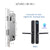 waterproof biometric fingerprint door Locks electronic Smart door lock RFID Card code lock For Aluminum Glass Door