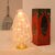 LED Christmas Tree Table Lamp Battery Power Modern Crystal Desk Table Lights