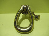 Solid Brass Heavy TearDrop Door Knocker 35H x 120L x 35-75W