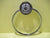 Chrome Round Towel Holder 190D/Plate 65Dia