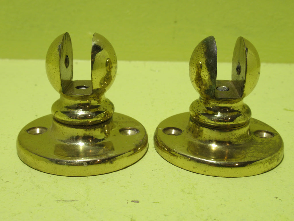 Brass Shelf Brackets 55D/Shelf Gap 10H