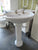 Traditional Villa Basin on Pedestal with Hardware 860H x 560W x 460D