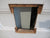 3  lite/2 Panel Native Timber Door with Obscure Glass and Hole for Cat Flap 1970H x 810W x 40D