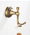 Antique Bronze Bathroom Hardware Set Adjustable Towel Rack Toilet Paper Holder Robe Hook EL2001A