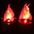 3D Fake Flame Lamp Electric Campfire Artificial Flickering Fire Light Party Flame Stage Effect Light Decor