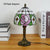 SOURA Tiffany Table Lamp American Retro Living Room Bedroom Lamp Luxurious Villa Hotel  Stained Glass Desk Lamp