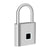 KERUI Smart Fingerprint Padlock USB Rechargeable Mini Size Finger Touch Lock for Door Cabinets Locker Bikes Door Lock