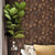 Black Walnut Wall Decoration Art Acoustic Diffuser Panel Solid Wood Mosaic Tile Sofa TV Mosaic Background Wall Stickers