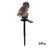 Solar light owl animal sculpture solar courtyard light solar LED outdoor garden decoration light waterproof