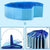 Foldable Dog Bath Swimming Pool Plastic Collapsible Kids Pool PVC Foldable Indoor and Outdoor for Dogs Cats Kid Portable Dog Tub