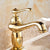 Luxury Gold Color Brass Single Handle Bathroom Wash Basin Faucet Vessel Sink Faucet Mixer Tap Lgf043