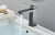 Shinesia Stainless Steel Basin Faucet Tall And Short Deck Mounted Bathroom Sink Mixer Tap Hot And Cold Water