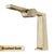 Luxury brass rose gold bathroom faucet with simple design, one hole single handle cold and hot dual control basin Tap