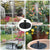 Waterproof Solar Fountain Pump Energy-saving Plants Watering Colorful Bird Bath Solar Fountain Outdoor Garden Pool Decoration