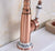 Bathroom Basin Sink Faucet Antique Red Copper Single Handle Kitchen Tap Faucet Mixer hot and cold water tap Lnf625