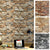 Self-Adhesive 3D Wall Stickers Luxury Decor for Living Room Bedroom Waterproof Foam Wallpapers DIY Brick Pattern