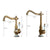 Bathroom Faucets Antique Bronze  for Kitchen Cold and Hot Water Basin Mixer Tap with Ceramic Single Handle Sink Tap Crane