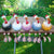 Funny Chicken Fence Decor Resin Statues Home Garden Farm Yard Decorations Hen Sculpture Art Craft Courtyard