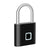 KERUI Smart Fingerprint Padlock USB Rechargeable Mini Size Finger Touch Lock for Door Cabinets Locker Bikes Door Lock