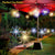 LED Solar Fireworks Light Outdoor Meteor Horse Lamp Garland IP65 Waterproof String Lights Garden