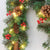 2.7M Christmas Garlands With Pinecones Red Berries Artificial Christmas Wreaths Home Xmas Tree Stairs Door