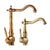 Senlesen Antique Brass Bathroom Basin Faucet 360 Swivel Spout Bathroom Sink Faucets