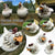 Hen Sculpture Courtyard Decoration Animal Modeling Crafts Cartoon Gardening Supplies Spoof Cock Ornaments Resin Funny Home