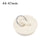 Kitchen Bathroom Water Sink Plug with Hanging Ring Round Rubber Bathtub Stopper Durable White Leakage-proof Sewer Drain Cover