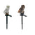 Solar light owl animal sculpture solar courtyard light solar LED outdoor garden decoration light waterproof